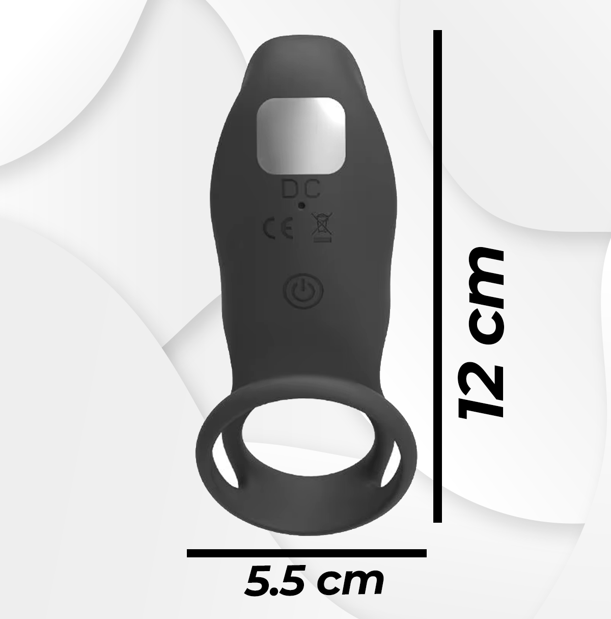 Anillo Retardante Rana Con Vibrador Y Control Remoto