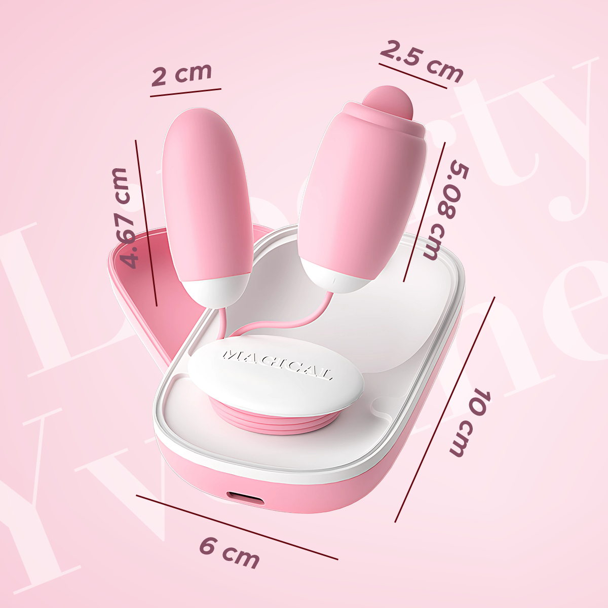 Vibrador Caja Mágica Para Clítoris Estimulador