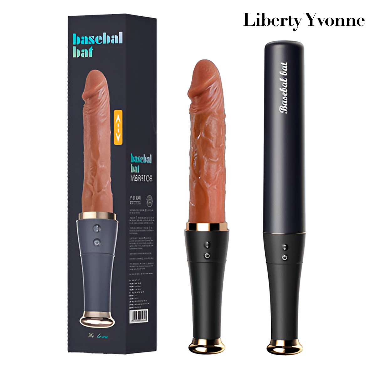 Vibrador Vaginal Bat De Beisbol Estimulador Silicona Suave