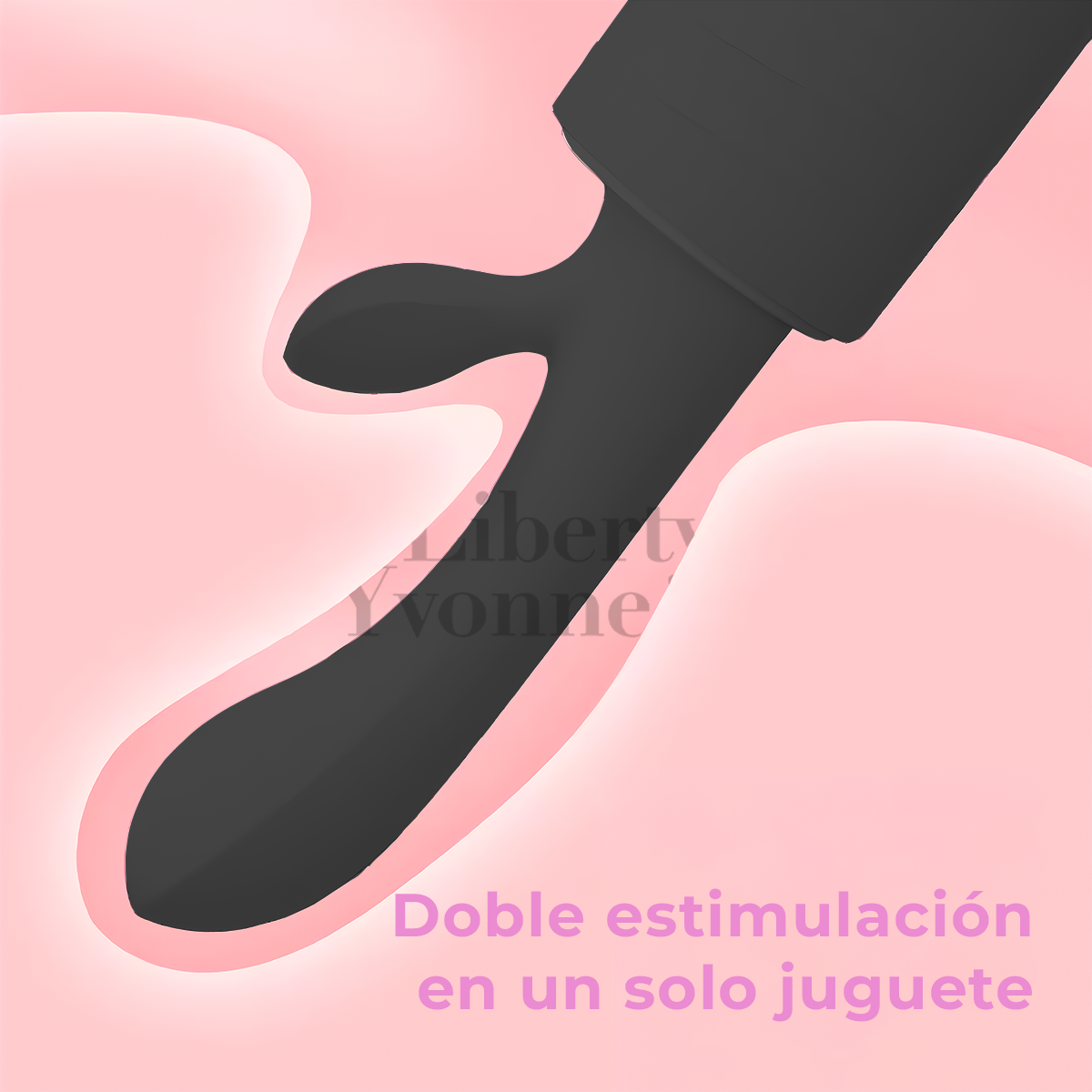 Bastón Vibrador Av Masajeador Silicona Hipoalergénica