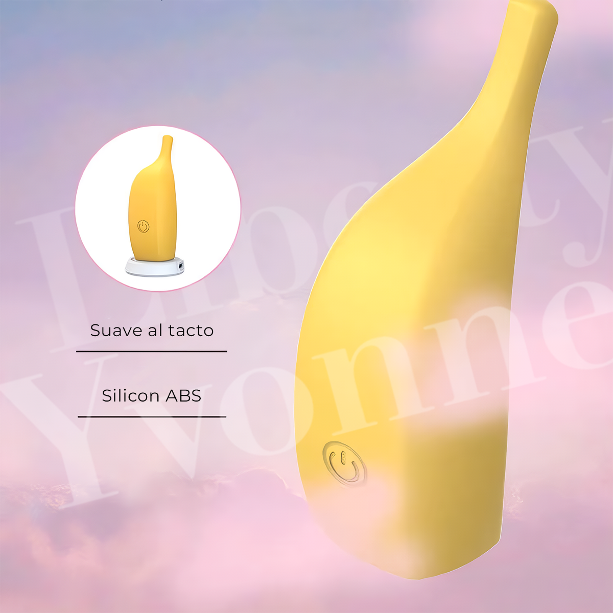 Vibrador Frutal Para Clitoris Diseño Discreto Y Divertido