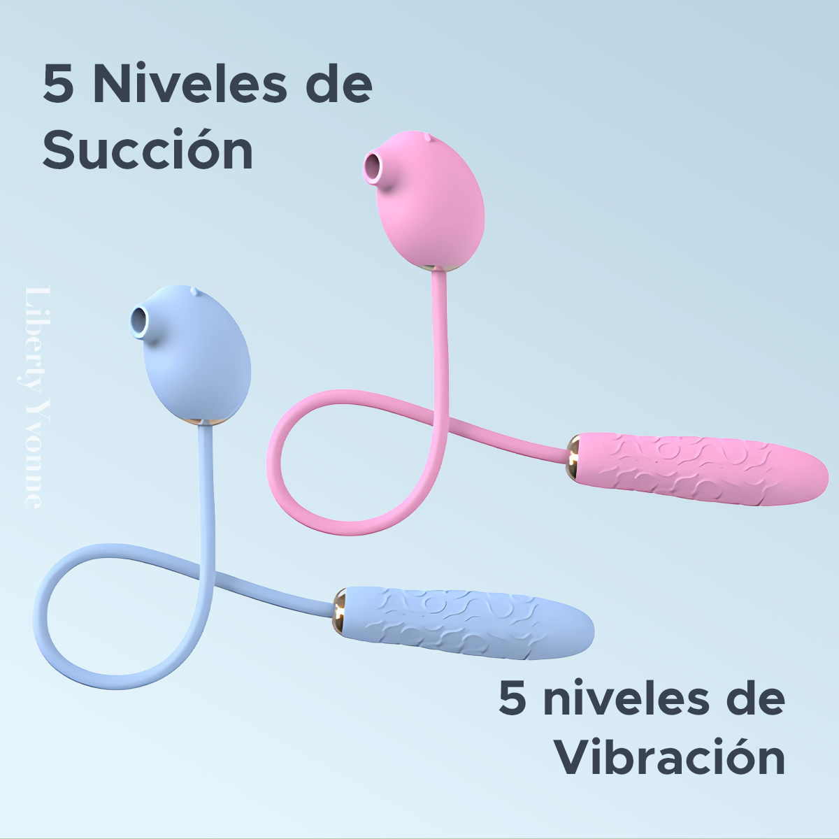 Succionador Vibrador Dual Clítoris Y Pezones