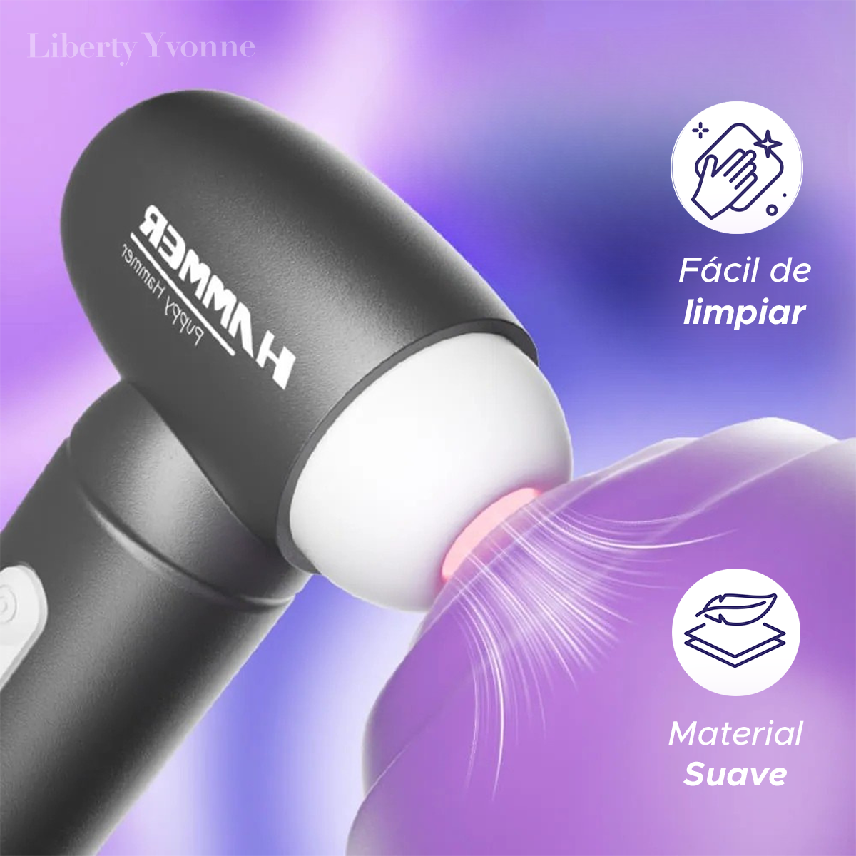 Succionador Masajeador Puppy Hammer 30 Velocidades