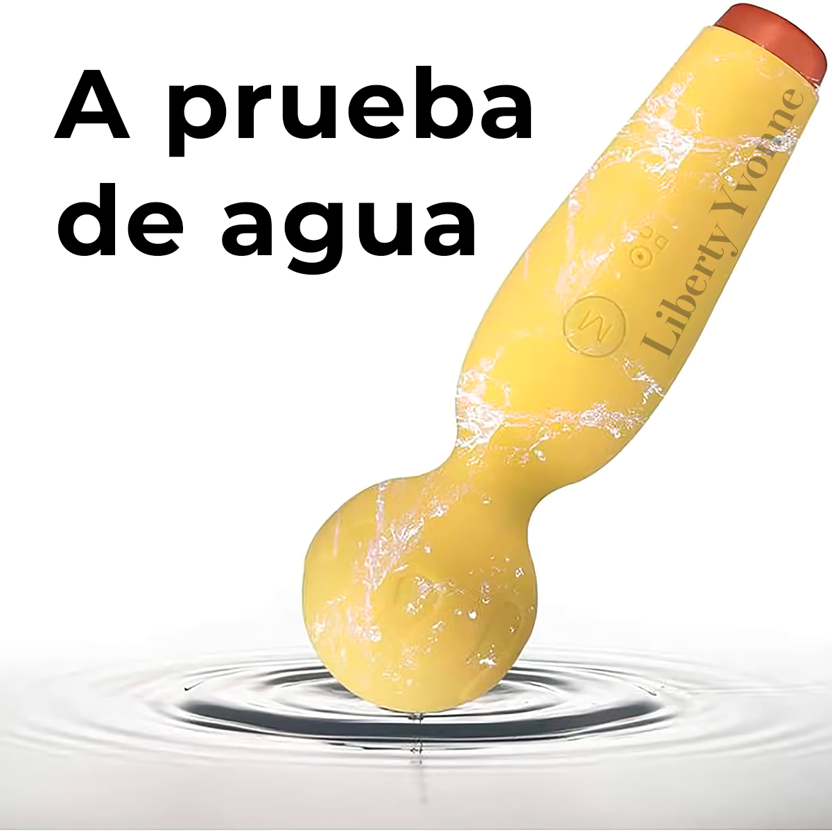 Vibrador Mini Micrófono Masajeador Silicona Suave