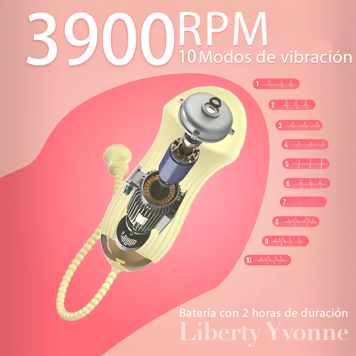 Vibrador Champiñon C Para Clitoris Con Sujetador