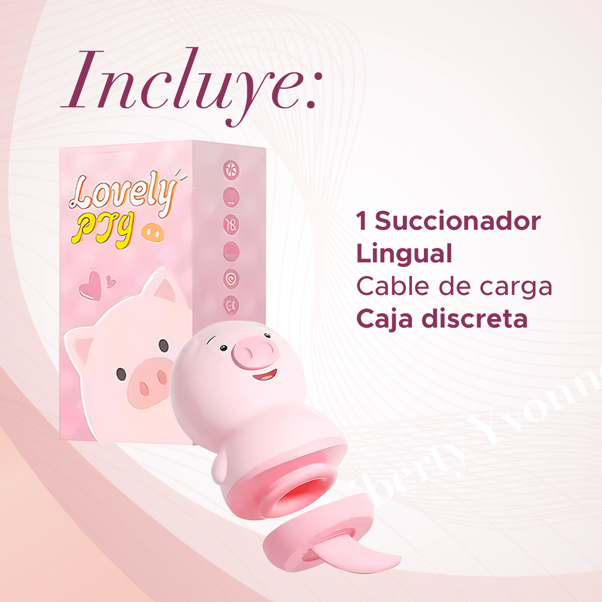 Puerquito Lamedor Succionador Portátil