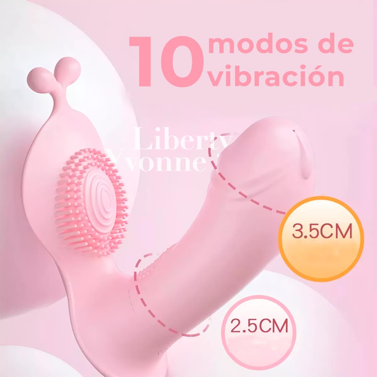 Vibrador Vaginal Conejito Lindo Doble Estimulación