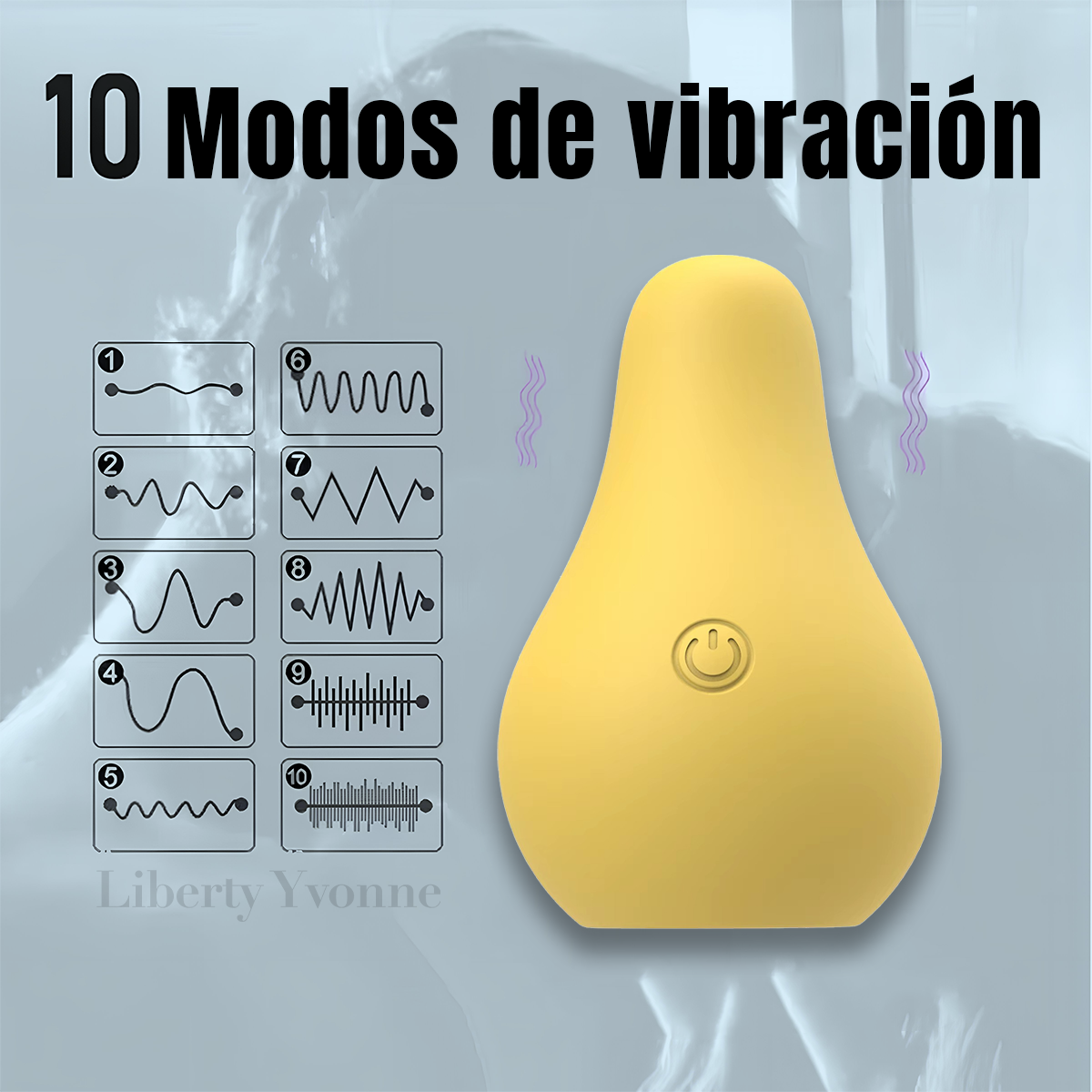 Vibrador Frutal Para Clitoris Diseño Discreto Y Divertido