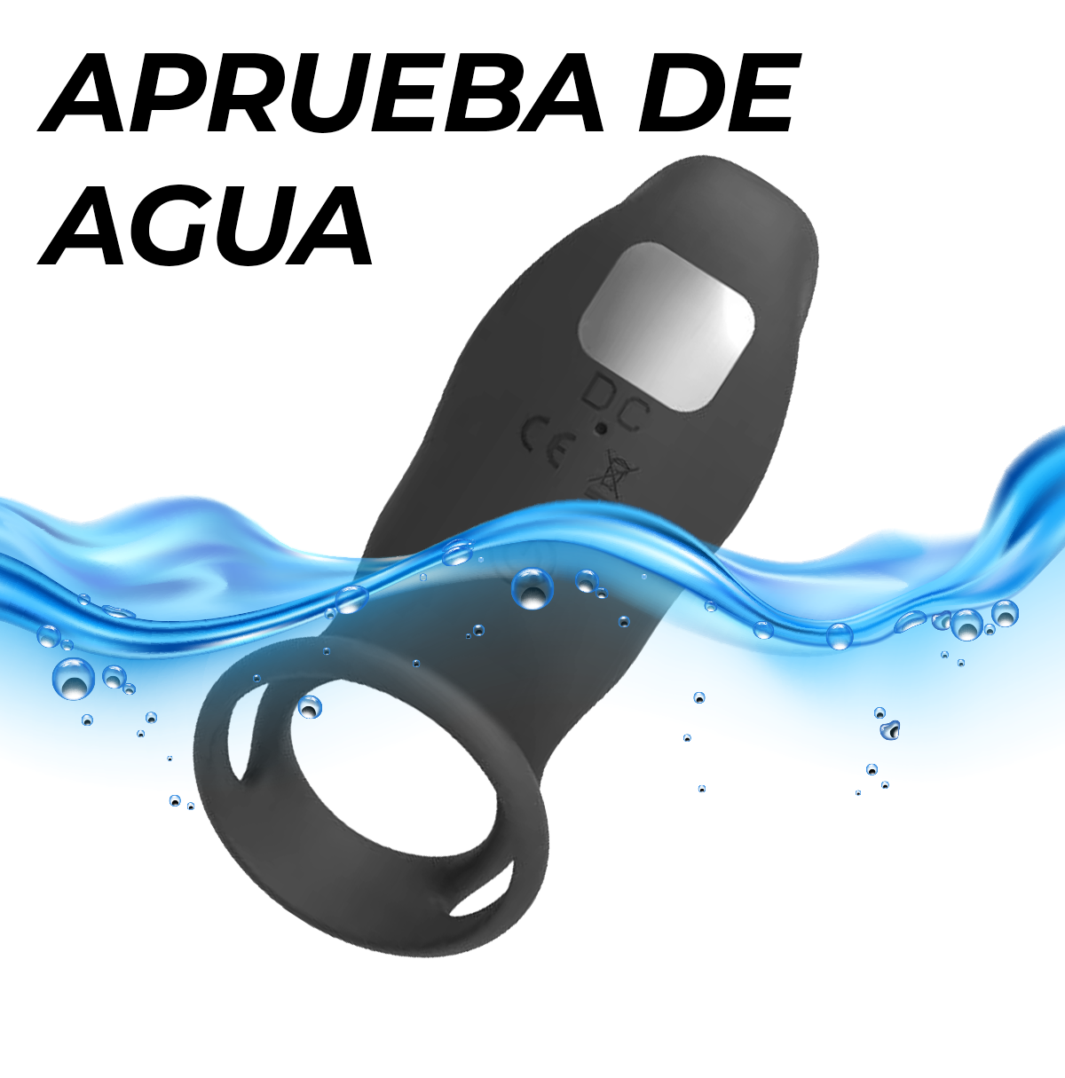 Anillo Retardante Rana Con Vibrador Y Control Remoto
