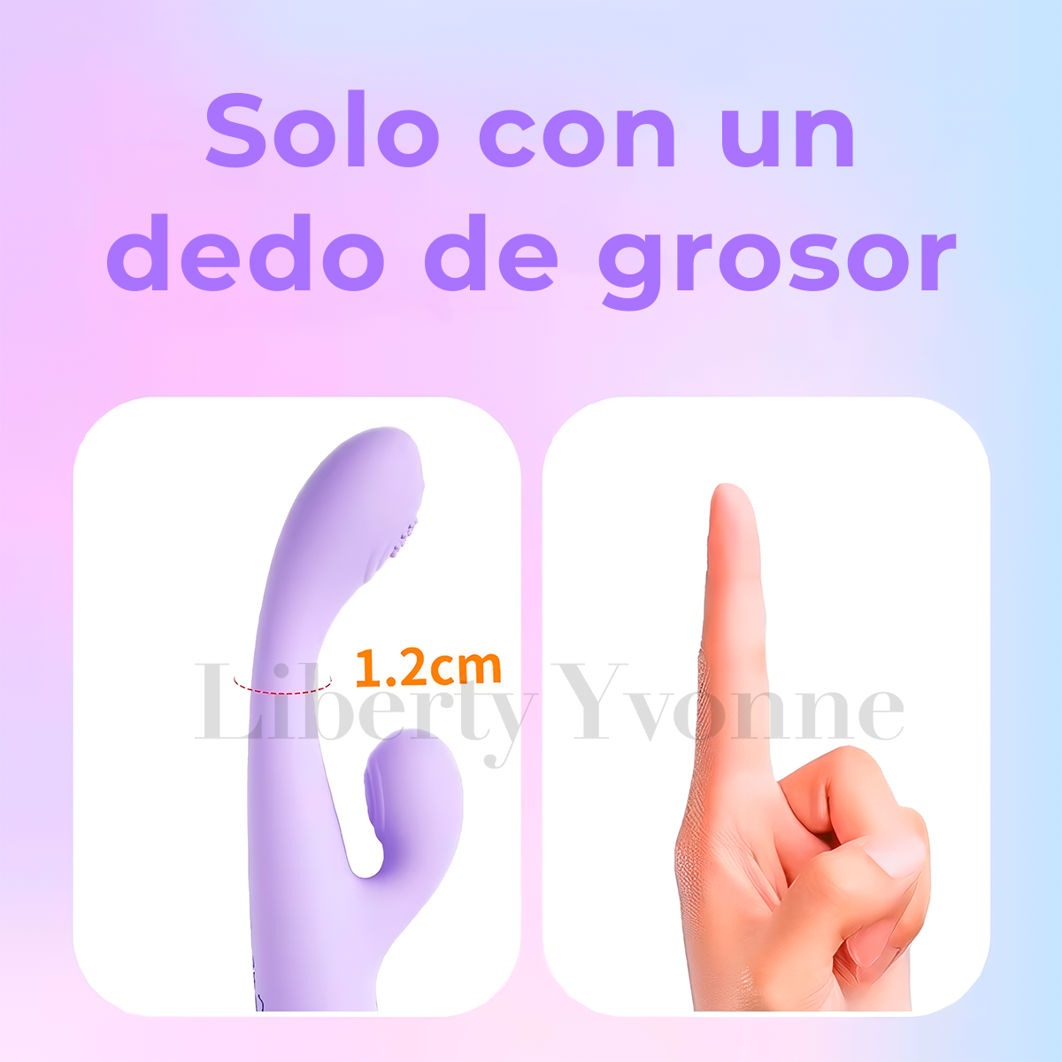 Vibrador Dual Marea Vaginal Estimulador Clitorial