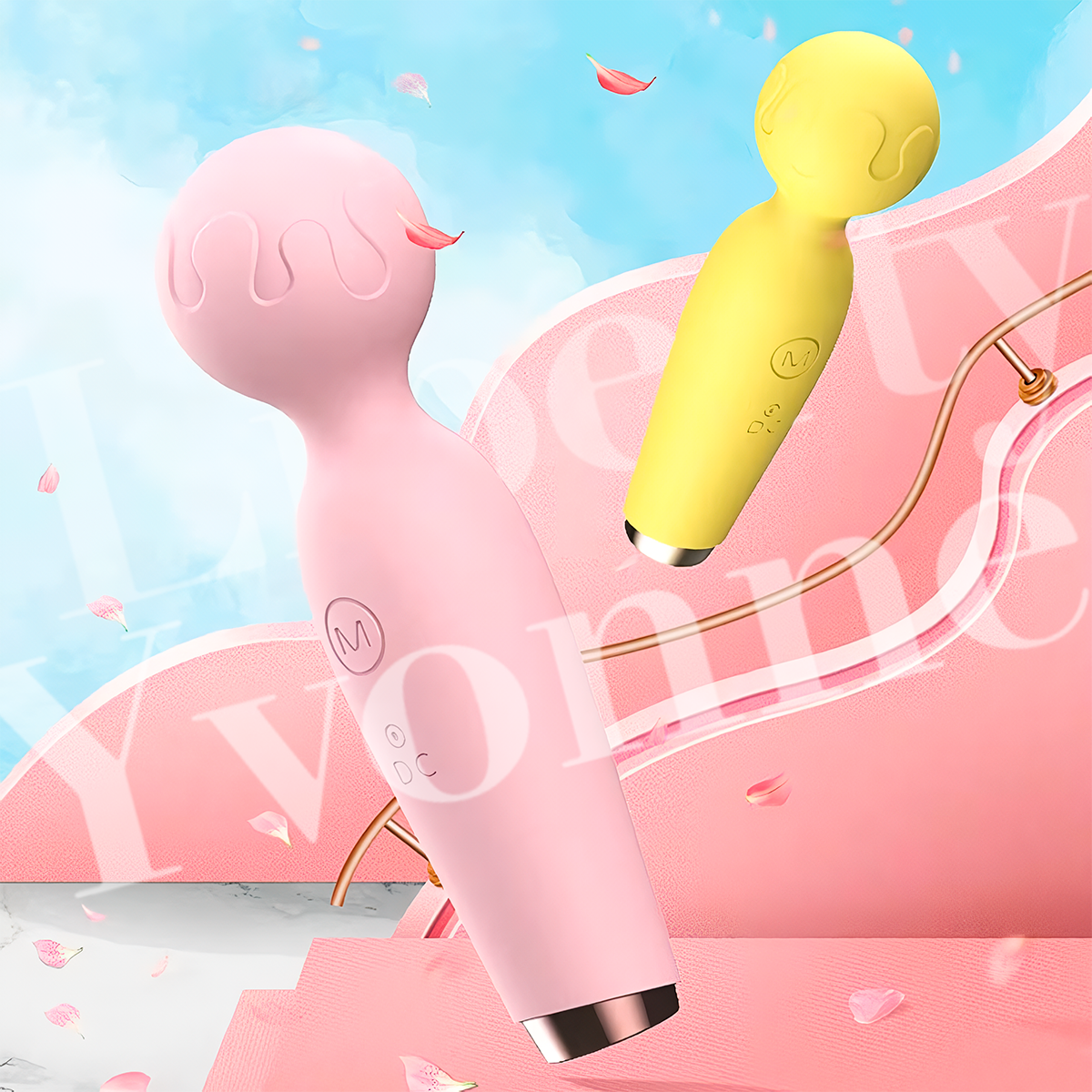 Vibrador Mini Micrófono Masajeador Silicona Suave